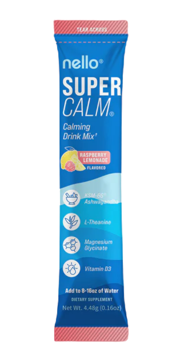 Raspberry lemonade calming drink mix